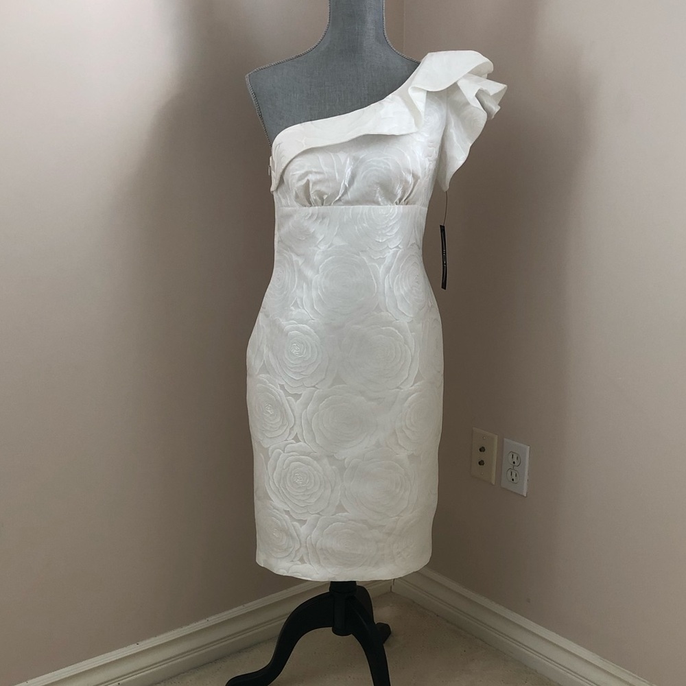 Ladies white dress